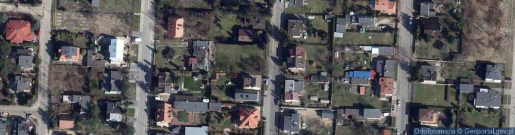 Zdjęcie satelitarne Basenowa ul.