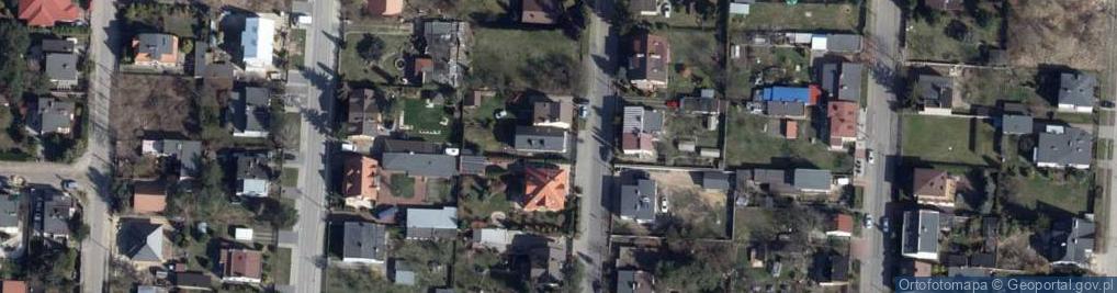 Zdjęcie satelitarne Basenowa ul.
