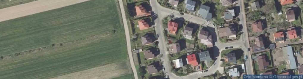 Zdjęcie satelitarne Bawełniana ul.