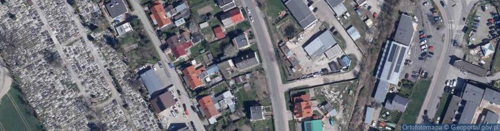 Zdjęcie satelitarne Baligrodzka ul.
