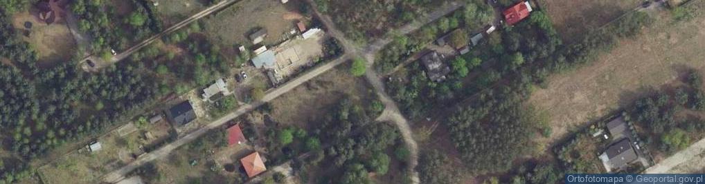 Zdjęcie satelitarne Barwna ul.