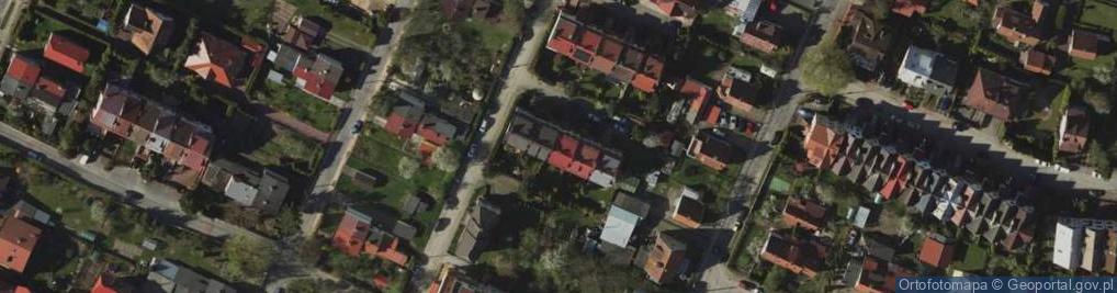 Zdjęcie satelitarne Bankowców ul.