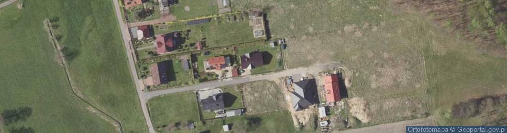 Zdjęcie satelitarne Barwna ul.