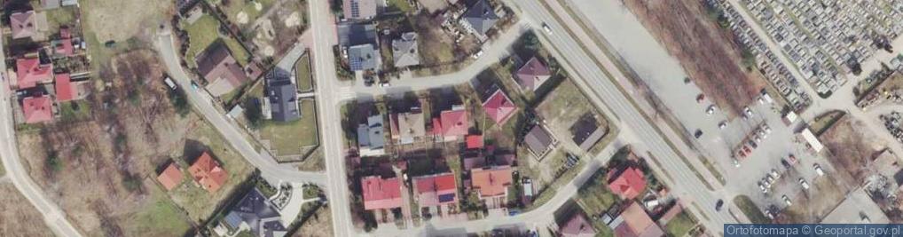 Zdjęcie satelitarne Bacewiczównej Grażyny ul.