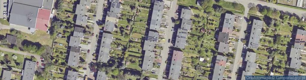 Zdjęcie satelitarne Bazaltowa ul.
