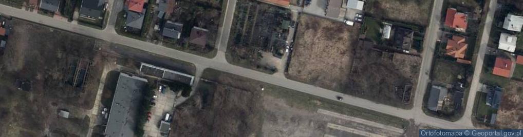 Zdjęcie satelitarne Bawełniana ul.