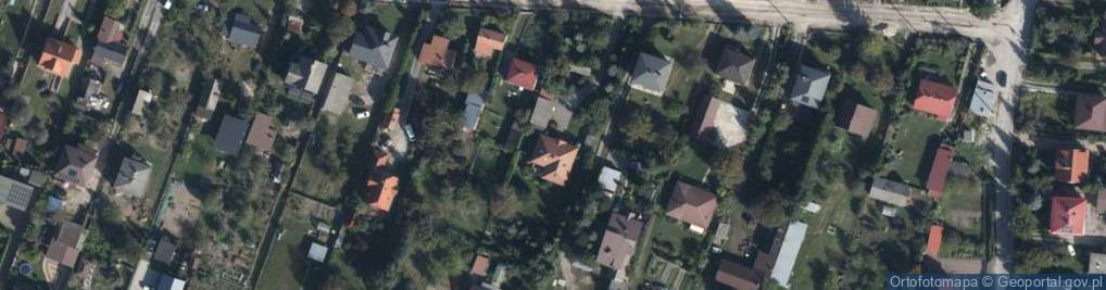 Zdjęcie satelitarne Bazylany ul.