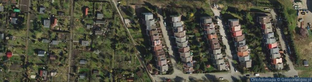 Zdjęcie satelitarne Barcińska ul.