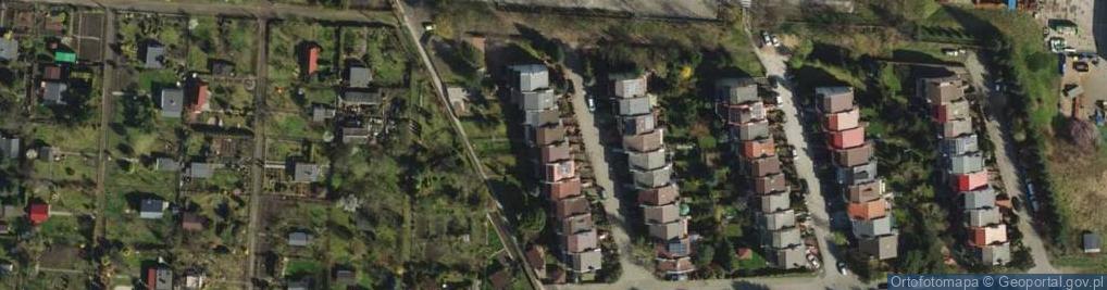 Zdjęcie satelitarne Barcińska ul.