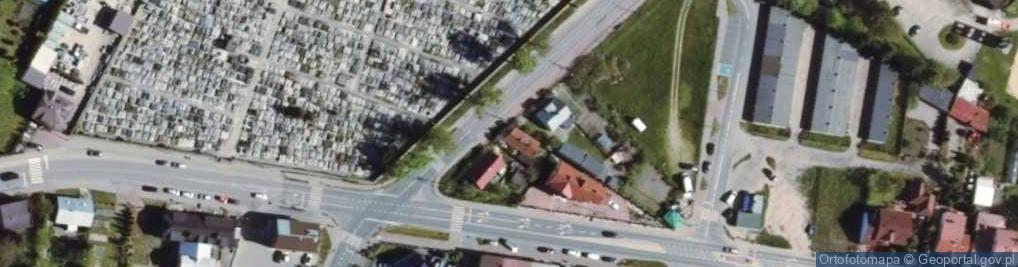 Zdjęcie satelitarne Baranowska ul.
