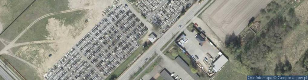 Zdjęcie satelitarne Bartoszowa ul.