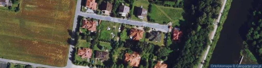 Zdjęcie satelitarne Barokowa ul.