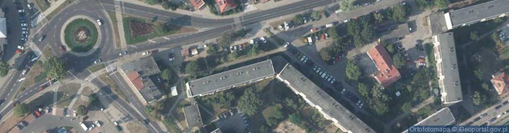Zdjęcie satelitarne Batalionów Chłopskich ul.