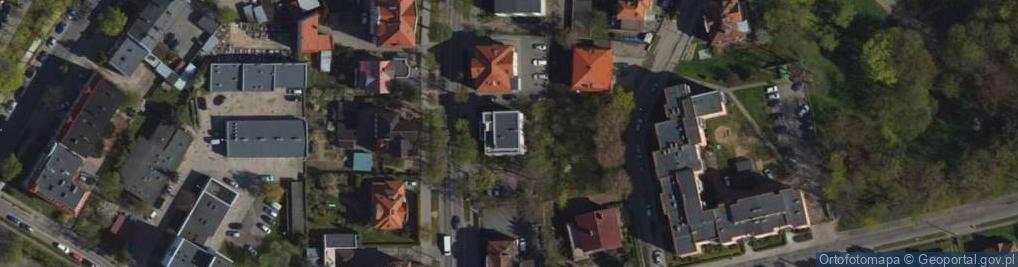 Zdjęcie satelitarne Bałdowska ul.