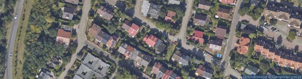 Zdjęcie satelitarne Baśniowa ul.