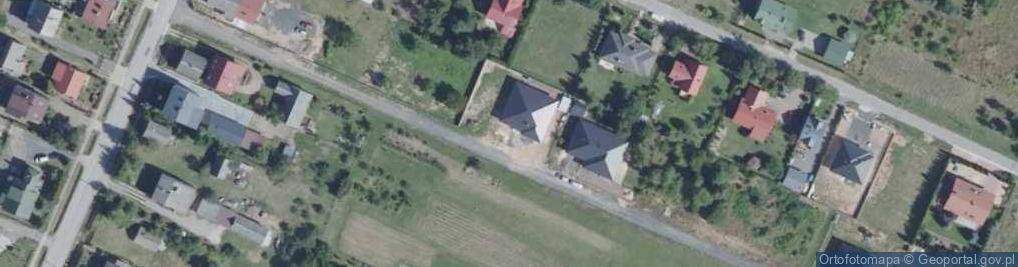 Zdjęcie satelitarne Barwna ul.