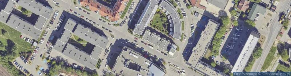 Zdjęcie satelitarne Barona Jana ul.