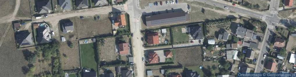 Zdjęcie satelitarne Bażantowa ul.