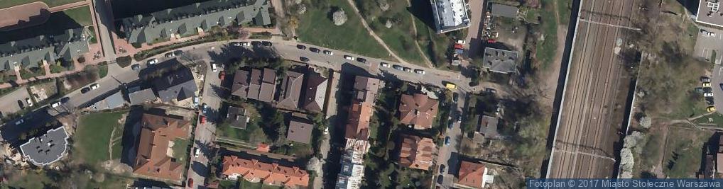 Zdjęcie satelitarne Batalionu Miotła ul.