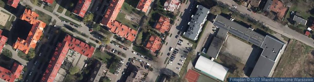Zdjęcie satelitarne Batalionu AK Włochy ul.