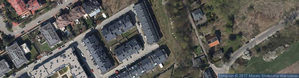 Zdjęcie satelitarne Bajaderki ul.