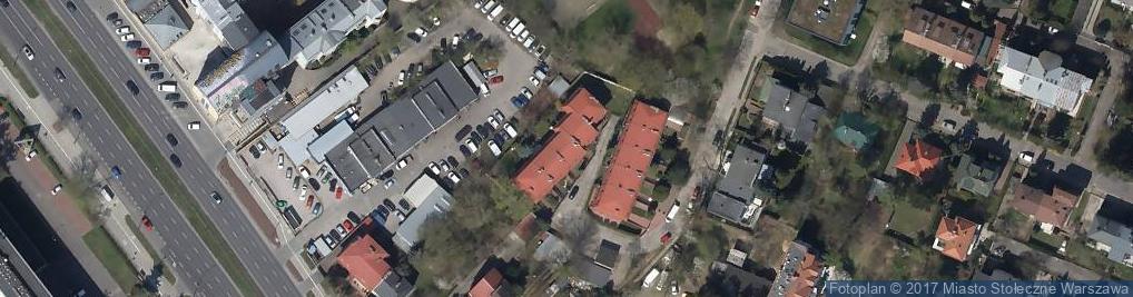 Zdjęcie satelitarne Batalionu AK Oaza ul.