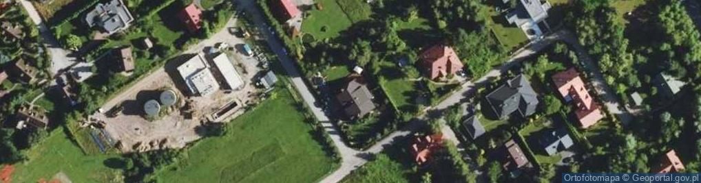 Zdjęcie satelitarne Bajkowych Domków ul.