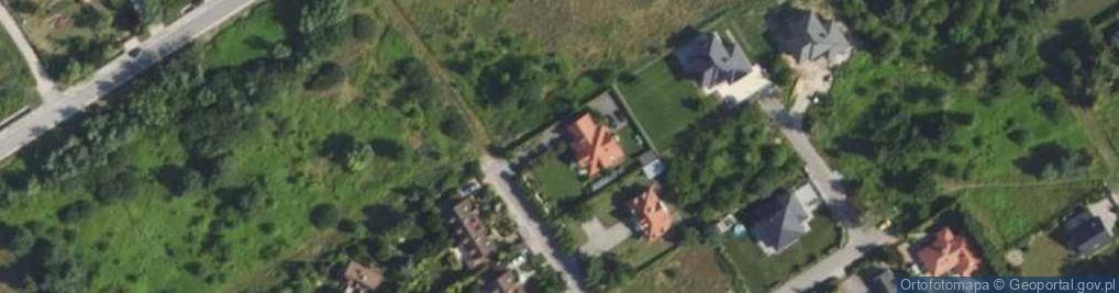 Zdjęcie satelitarne Bajkowych Domków ul.