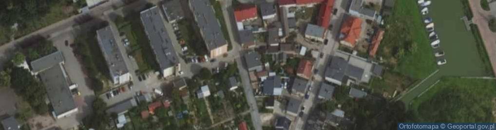 Zdjęcie satelitarne Basztowa ul.