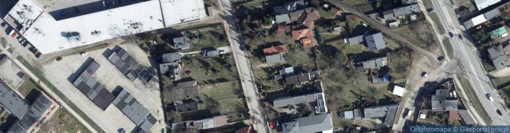 Zdjęcie satelitarne Bazylijska ul.