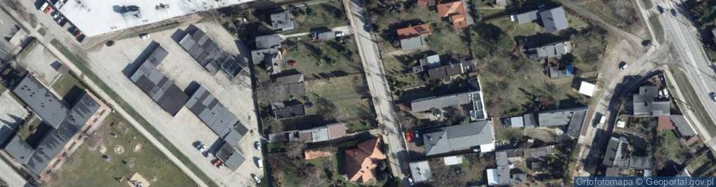 Zdjęcie satelitarne Bazylijska ul.