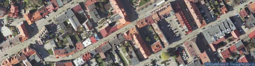 Zdjęcie satelitarne Bałdyka ul.