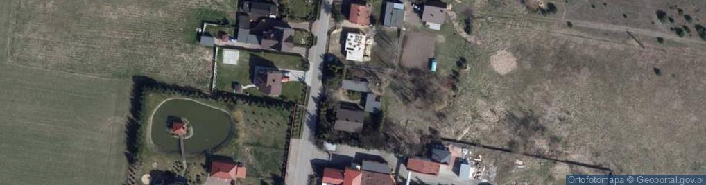 Zdjęcie satelitarne Bechcice-Parcela ul.