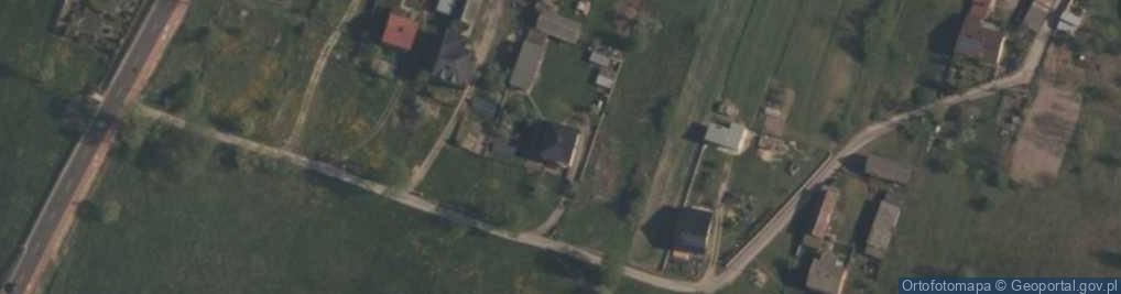 Zdjęcie satelitarne Będków ul.