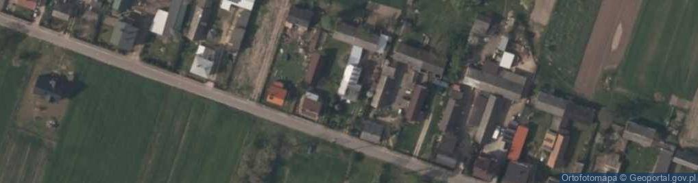 Zdjęcie satelitarne Będków ul.