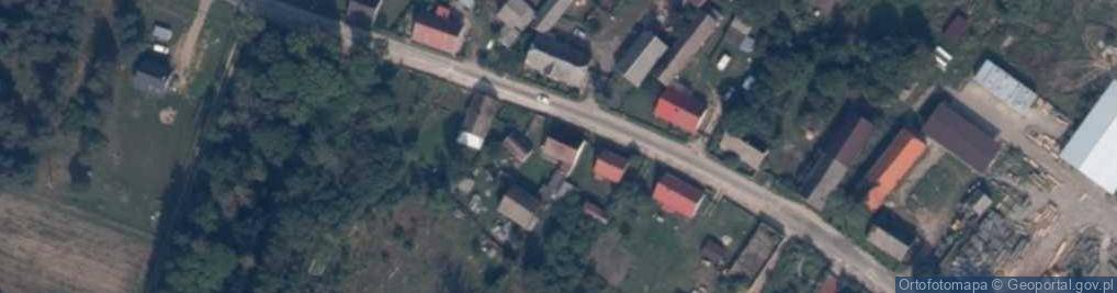 Zdjęcie satelitarne Będlino ul.