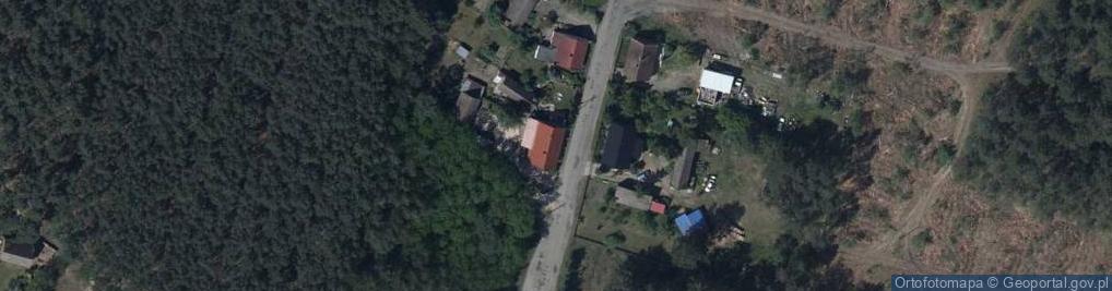 Zdjęcie satelitarne Będów ul.