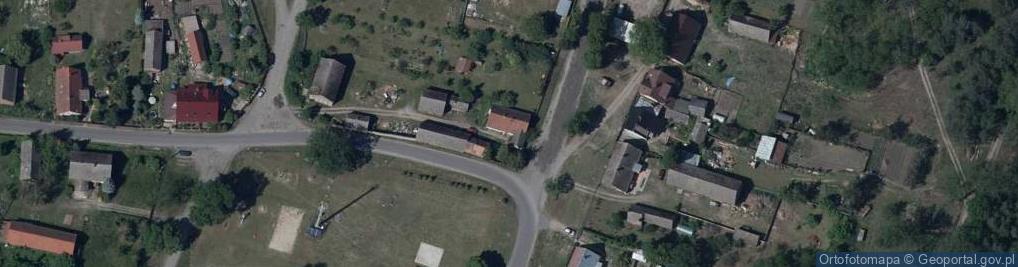 Zdjęcie satelitarne Będów ul.