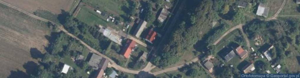 Zdjęcie satelitarne Będziechowo ul.