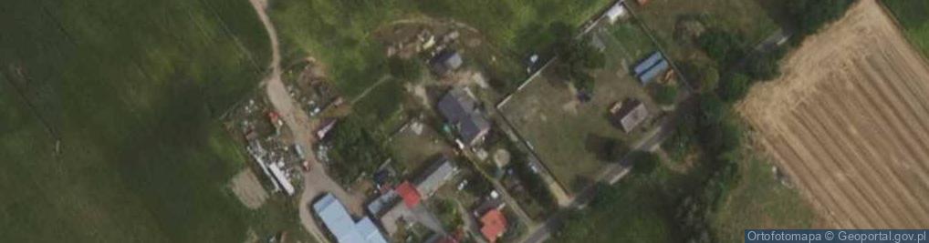 Zdjęcie satelitarne Belęcin ul.