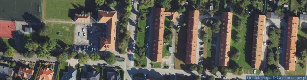 Zdjęcie satelitarne Beniowskiego Maurycego ul.