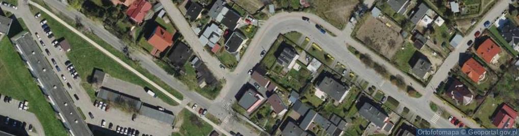 Zdjęcie satelitarne Belwederska ul.