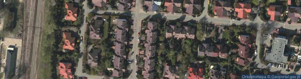 Zdjęcie satelitarne Berylowa ul.