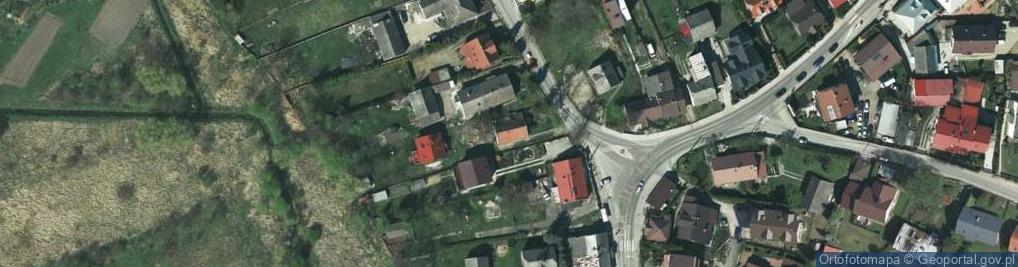 Zdjęcie satelitarne Benedyktyńska ul.