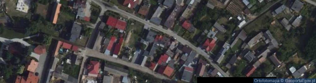 Zdjęcie satelitarne Bernardowska ul.