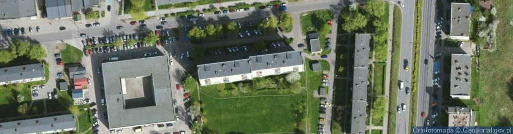 Zdjęcie satelitarne Belzacka ul.
