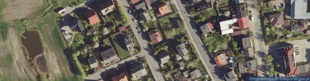 Zdjęcie satelitarne Becińskiego ul.
