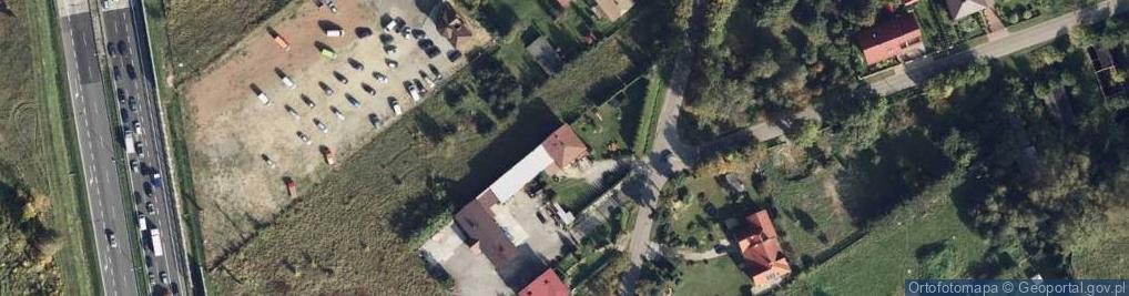 Zdjęcie satelitarne Będzińska ul.