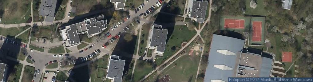 Zdjęcie satelitarne Bernardyńska ul.