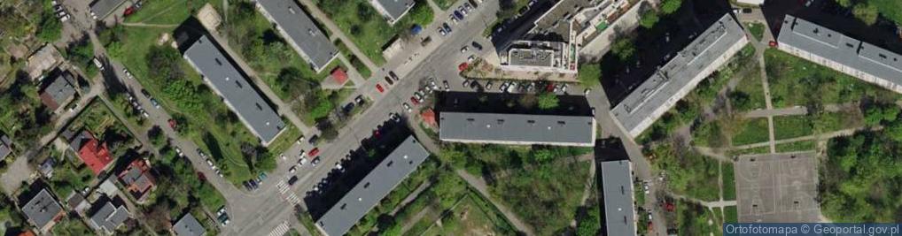 Zdjęcie satelitarne Bezpieczna ul.